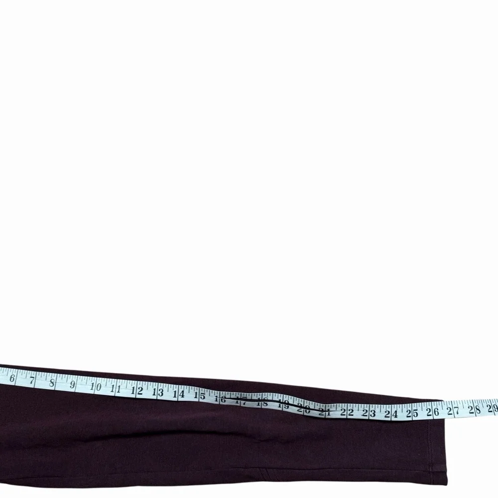 Lululemon That's A Wrap Cardigan Size 4 Heathered‎ Bordeaux Drama Snap